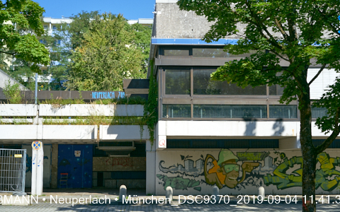 04.09.2019 - Neuperlach - das Quiddezentrum vor dem Abriss