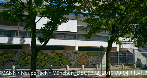 04.09.2019 - Neuperlach - das Quiddezentrum vor dem Abriss
