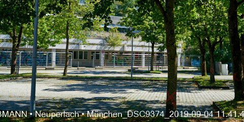 04.09.2019 - Neuperlach - das Quiddezentrum vor dem Abriss