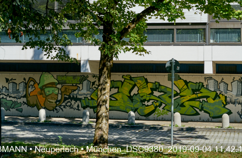 04.09.2019 - Neuperlach - das Quiddezentrum vor dem Abriss