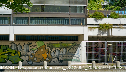 04.09.2019 - Neuperlach - das Quiddezentrum vor dem Abriss