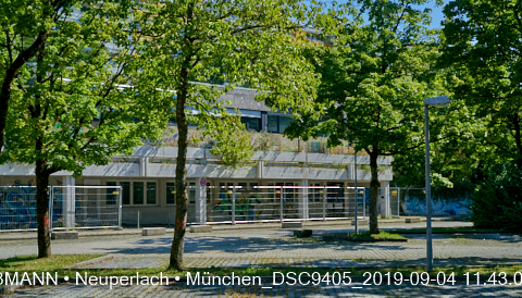 04.09.2019 - Neuperlach - das Quiddezentrum vor dem Abriss