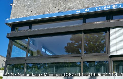 04.09.2019 - Neuperlach - das Quiddezentrum vor dem Abriss
