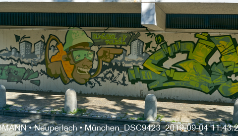 04.09.2019 - Neuperlach - das Quiddezentrum vor dem Abriss