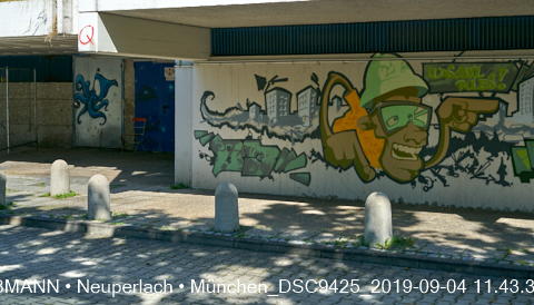 04.09.2019 - Neuperlach - das Quiddezentrum vor dem Abriss