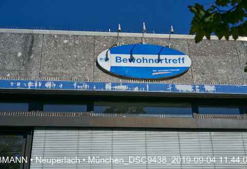 04.09.2019 - Neuperlach - das Quiddezentrum vor dem Abriss