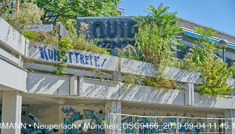 04.09.2019 - Neuperlach - das Quiddezentrum vor dem Abriss