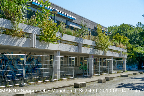04.09.2019 - Neuperlach - das Quiddezentrum vor dem Abriss