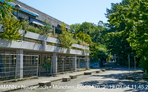 04.09.2019 - Neuperlach - das Quiddezentrum vor dem Abriss