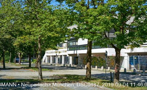 04.09.2019 - Neuperlach - das Quiddezentrum vor dem Abriss