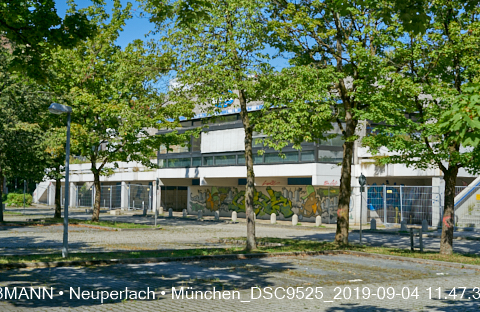04.09.2019 - Neuperlach - das Quiddezentrum vor dem Abriss