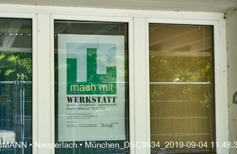 04.09.2019 - Neuperlach - das Quiddezentrum vor dem Abriss