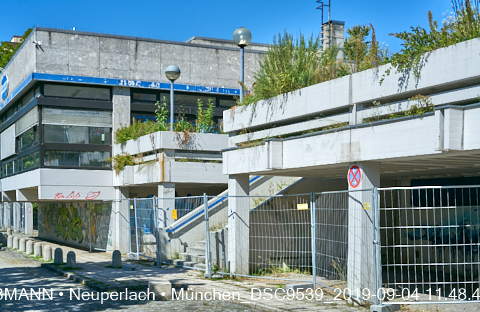 04.09.2019 - Neuperlach - das Quiddezentrum vor dem Abriss