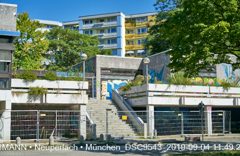 04.09.2019 - Neuperlach - das Quiddezentrum vor dem Abriss