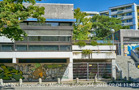04.09.2019 - Neuperlach - das Quiddezentrum vor dem Abriss