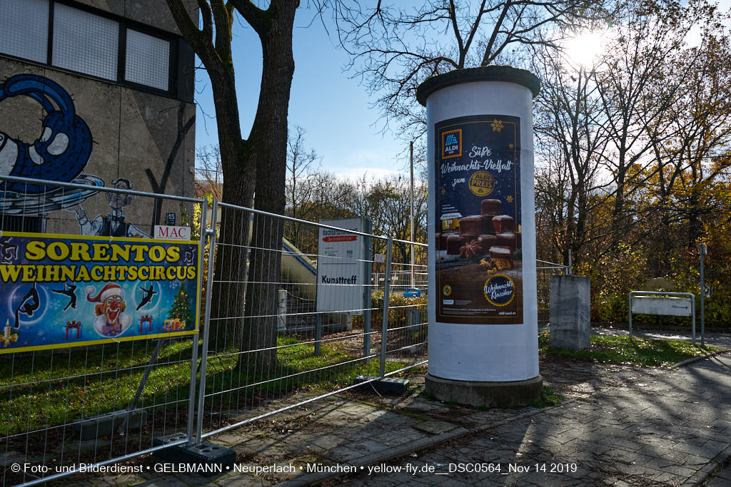 14.11.2019 - Das Quiddezentrum kurz vor dem Abriss in Neuperlach