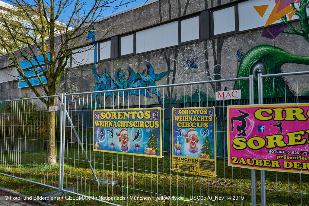 14.11.2019 - Das Quiddezentrum kurz vor dem Abriss in Neuperlach