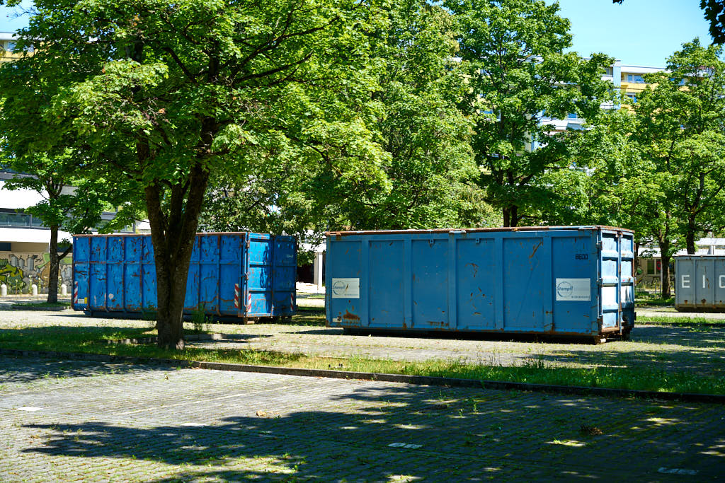 06.07.2021 - Entkernung im Quiddezentrum in Neuperlach
