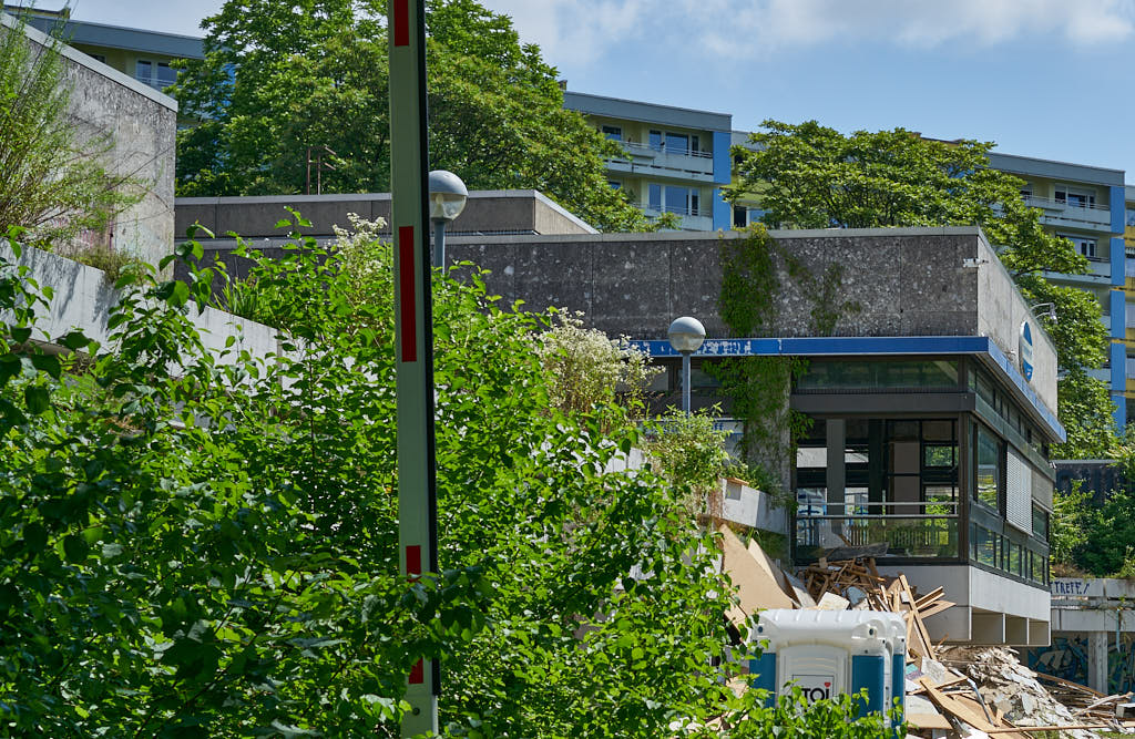 10.07.2021 - Entkernung im Quiddezentrum in Neuperlach