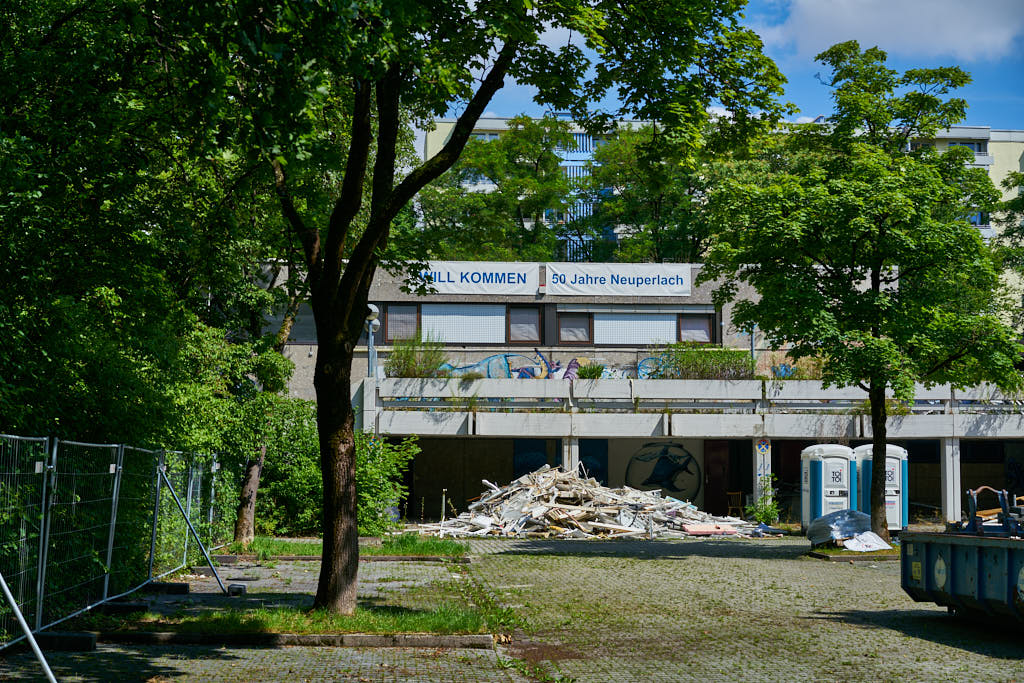 10.07.2021 - Entkernung im Quiddezentrum in Neuperlach