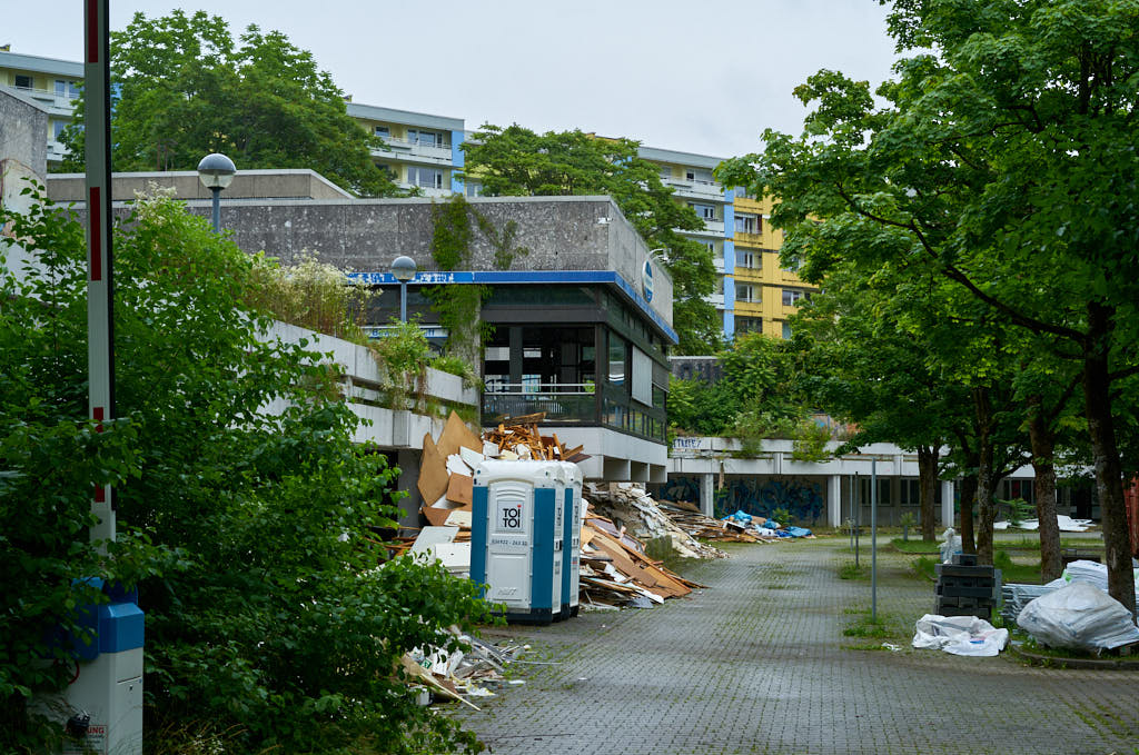 15.07.2021 - Entkernung im Quiddezentrum in Neuperlach