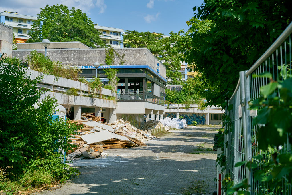 23.07.2021 - Entkernung im Quiddezentrum in Neuperlach