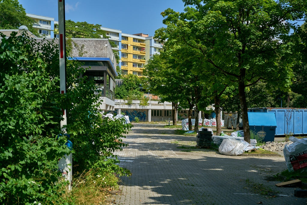 23.07.2021 - Entkernung im Quiddezentrum in Neuperlach
