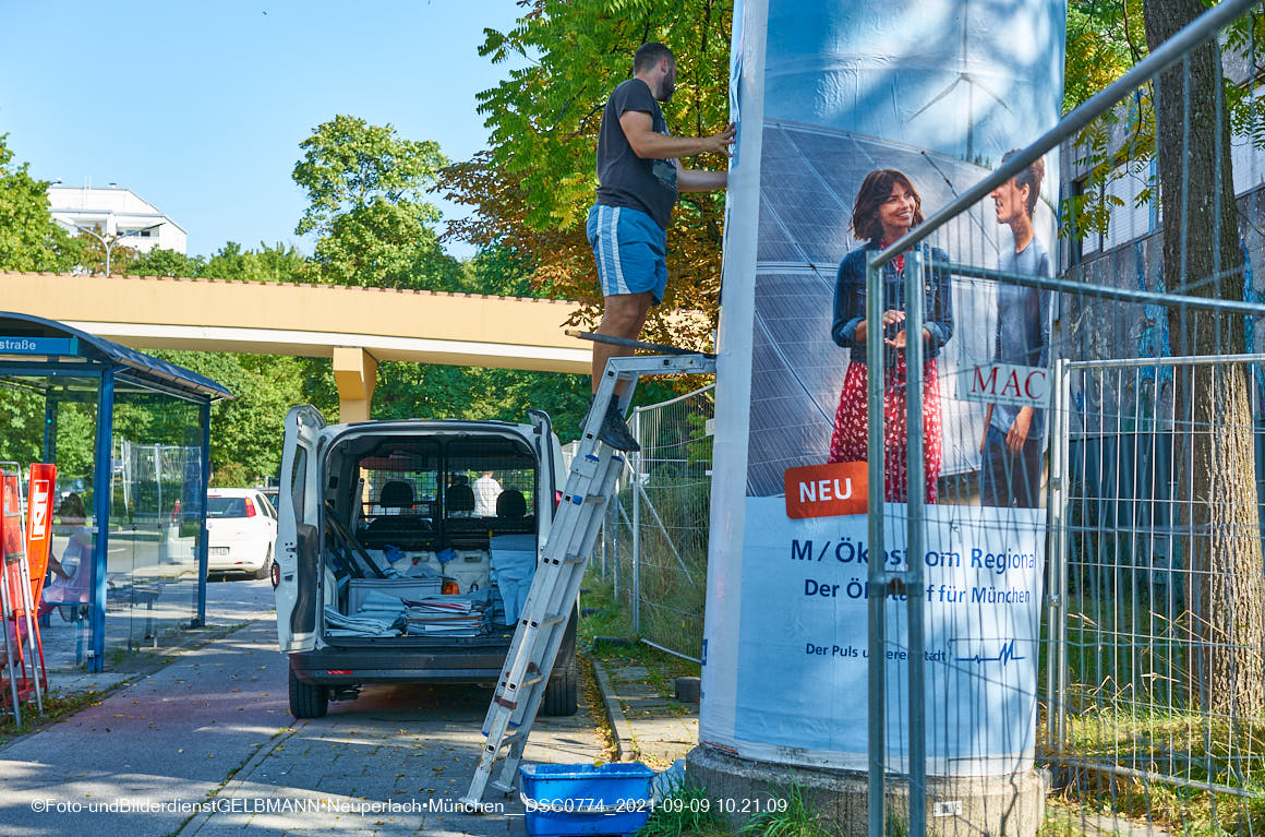 09.09.2021 - Abrissbaustelle Quiddezentrum in Neuperlach