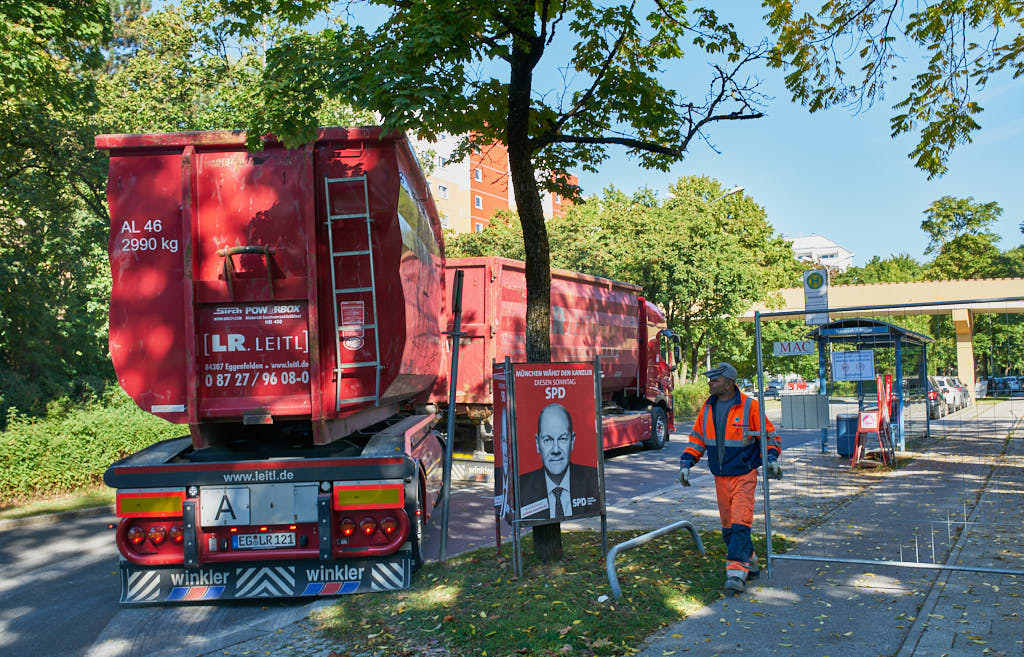 23.09.2021 - Abrissbegin des Quiddezentrums in Neuperlach