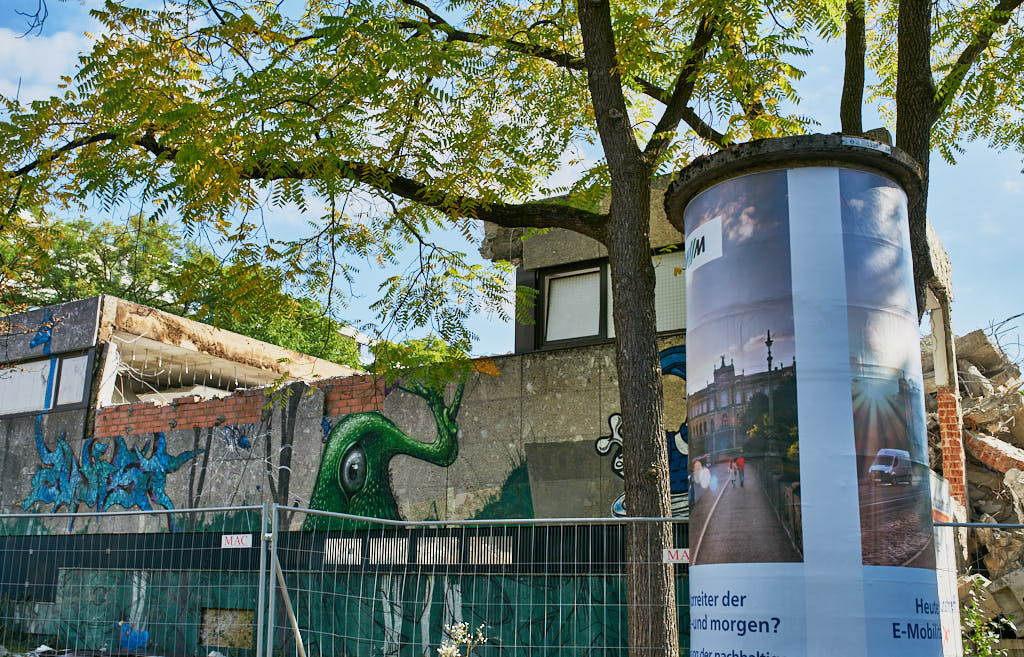 24.09.2021 - Abrissbegin des Quiddezentrums in Neuperlach