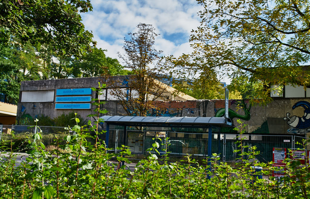 24.09.2021 - Abrissbegin des Quiddezentrums in Neuperlach