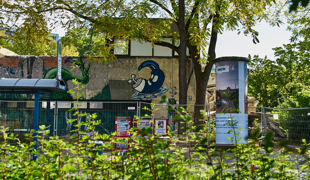 24.09.2021 - Abrissbegin des Quiddezentrums in Neuperlach