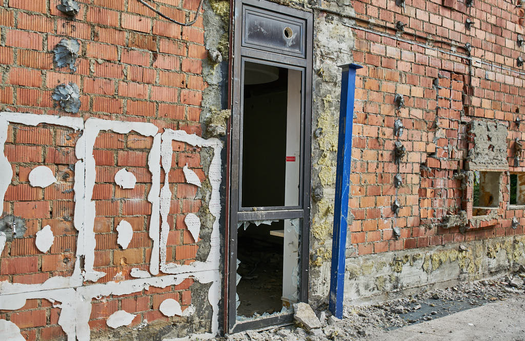 28.09.2021 - Abrissbegin des Quiddezentrums in Neuperlach