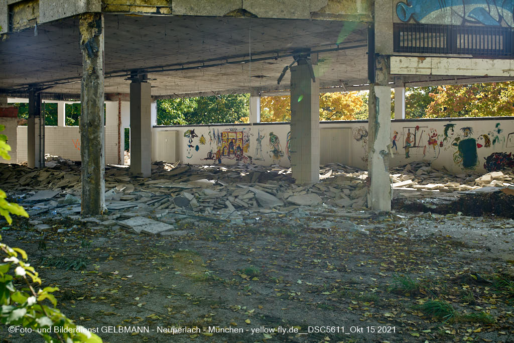 15.10.2021 - Abriss-Baustelle Quiddezentrum