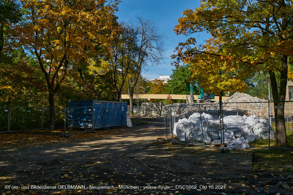 15.10.2021 - Abriss-Baustelle Quiddezentrum