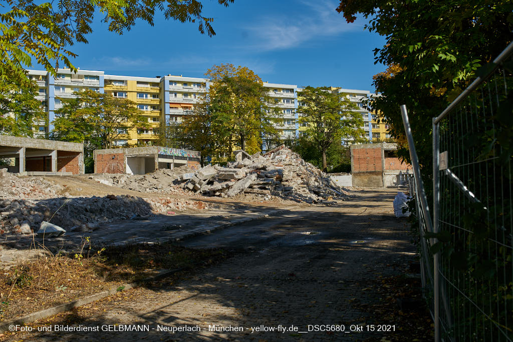 15.10.2021 - Abriss-Baustelle Quiddezentrum