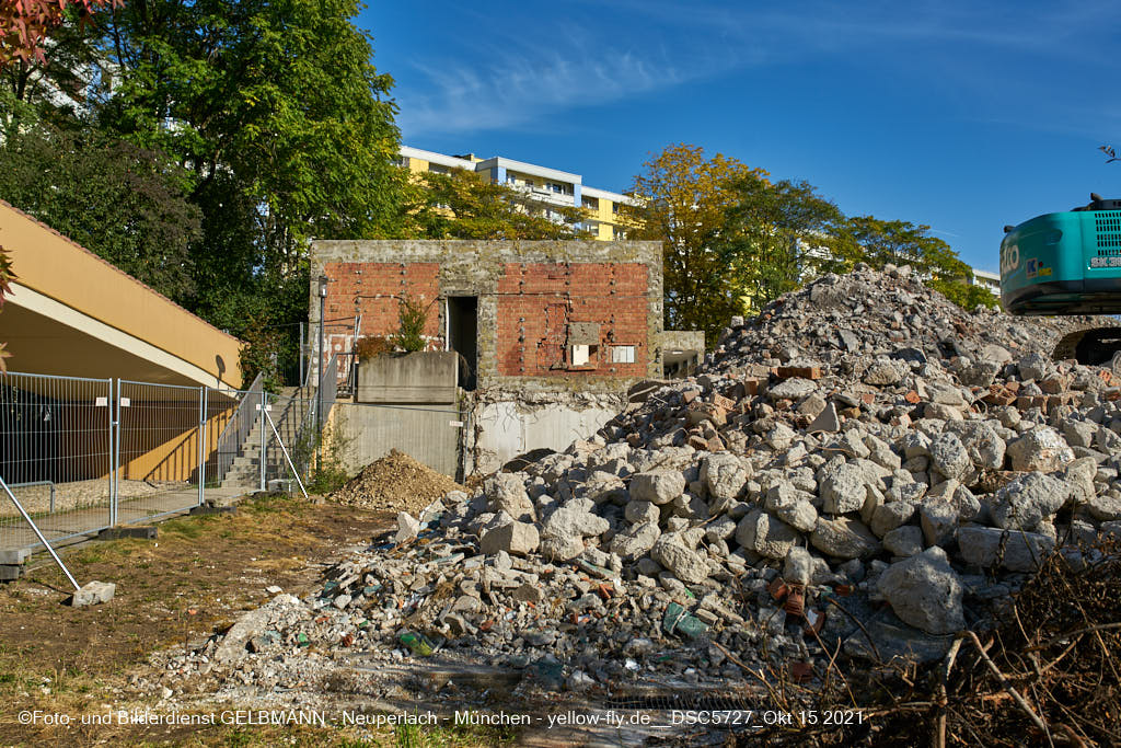 15.10.2021 - Abriss-Baustelle Quiddezentrum