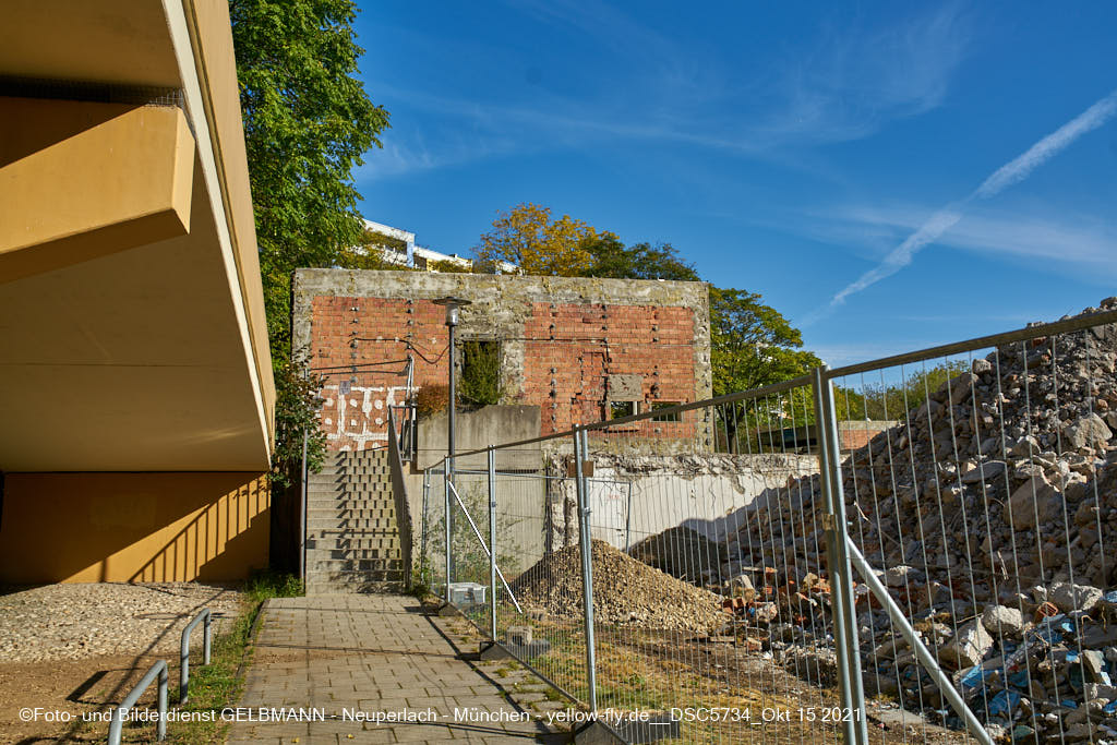 15.10.2021 - Abriss-Baustelle Quiddezentrum
