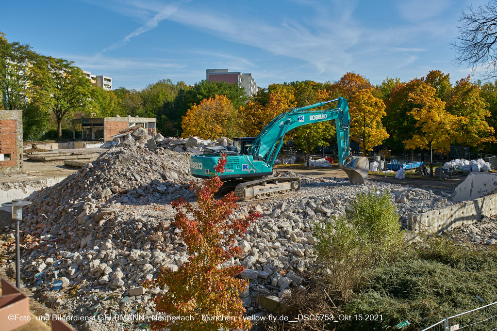 15.10.2021 - Abriss-Baustelle Quiddezentrum