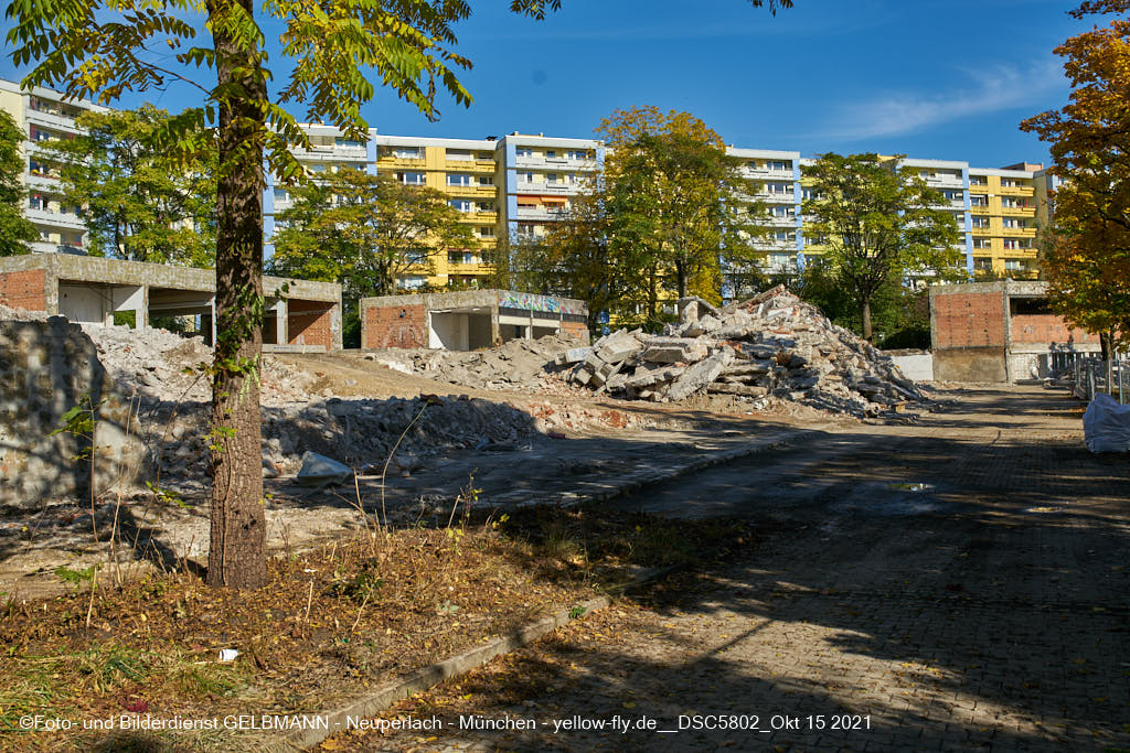 15.10.2021 - Abriss-Baustelle Quiddezentrum