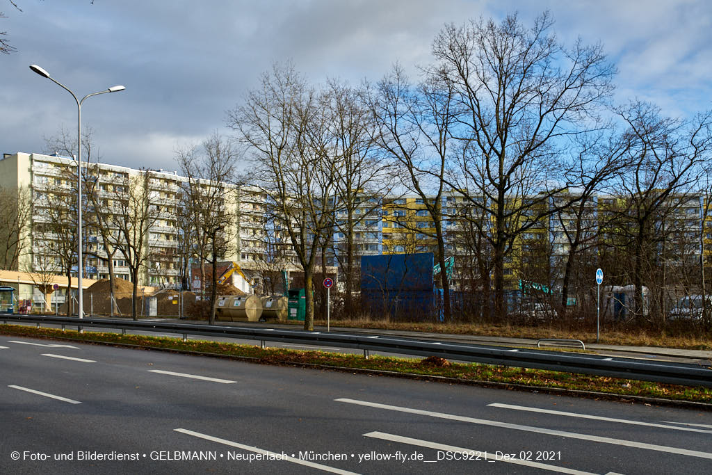 02.12.2021 - Abriss des Quiddezentrums in Neuperlach