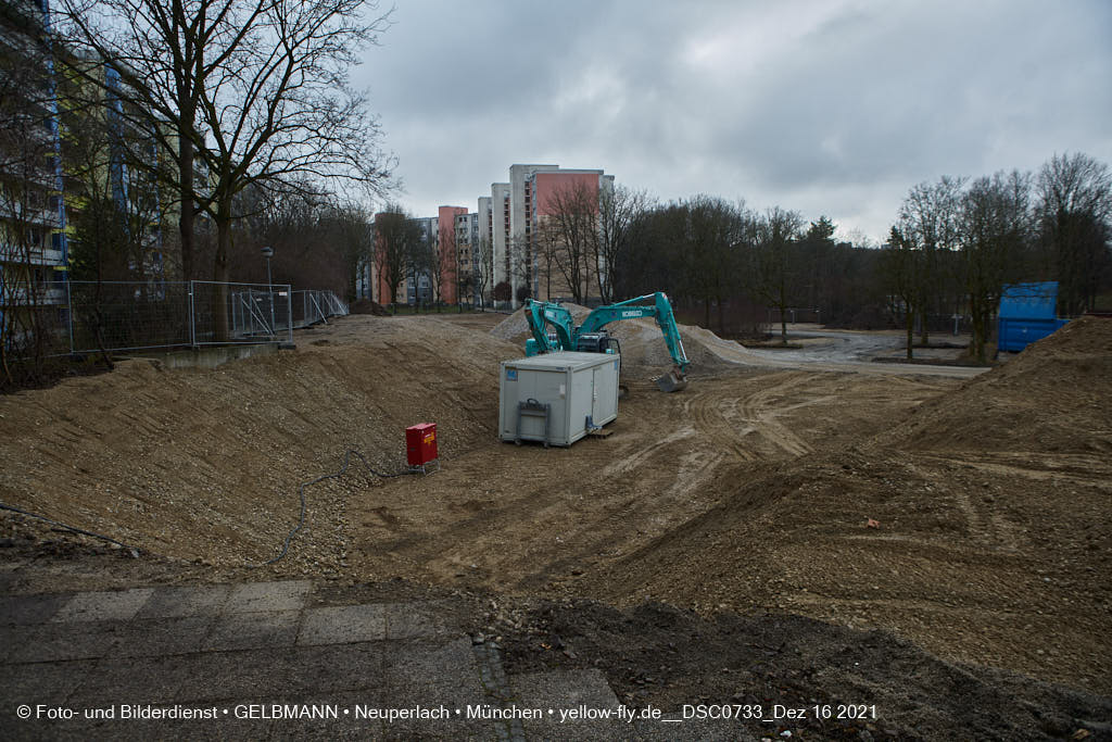 16.12.2021 - Abrissbaustelle Quiddezentrum