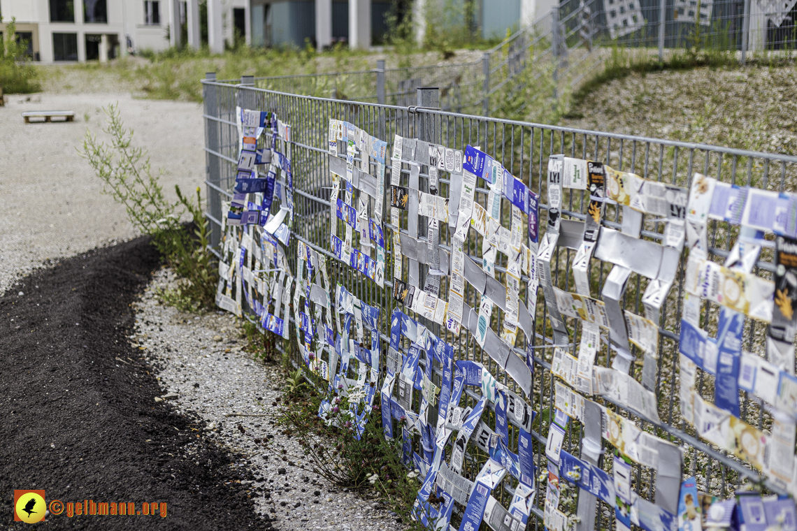03.07.2024 - Kunstaktion Tetrapak am PEP in Neuperlach